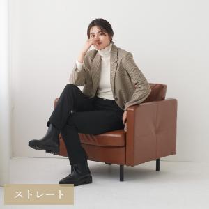 グンゼ 裏起毛パンツ レディース ストレッチパ...の詳細画像4