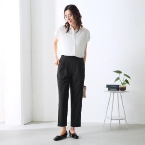 グンゼ テーパード ストレッチパンツ レディー...の詳細画像4