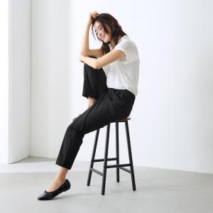 グンゼ テーパード ストレッチパンツ レディー...の詳細画像5