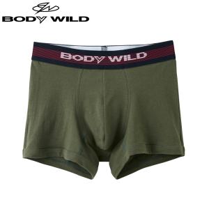 GUNZE グンゼ BODY WILD ボディワイルド オーガニックコットン ストレッチ ボクサーパンツ 前とじ メンズ BWL282A M〜LL｜gunze