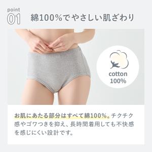 グンゼ ショーツ レディース 綿100% 日本...の詳細画像4