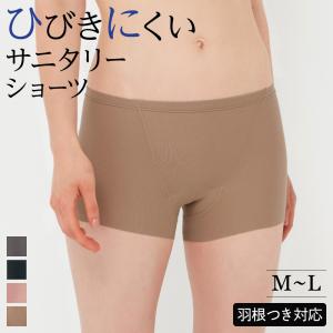 セール グンゼ サニタリーショーツ レディース パンツ ショーツ きりっぱなし カットオフ 生理 ブルーデイ GUNZE HV6062N M-L｜gunze