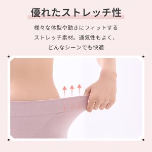 グンゼ ショーツ レディース 綿混 1分丈 ボ...の詳細画像3