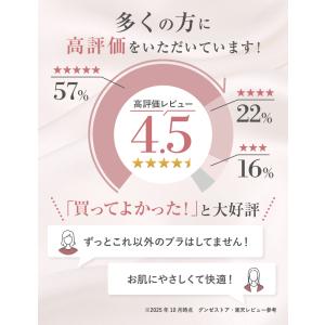 グンゼ キレイラボ ハーフトップブラ 女性下着...の詳細画像2