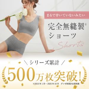 グンゼ キレイラボ ハイウエストショーツ 女性...の詳細画像1