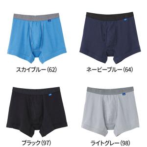 グンゼ ボクサーパンツ メンズ 夏 綿混 ボク...の詳細画像1