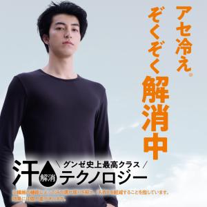 グンゼ ファイヤーアセドロン 長袖 タートルネ...の詳細画像4
