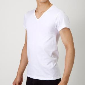 グンゼ YG 綿100% 半袖 Vネック 5枚...の詳細画像2