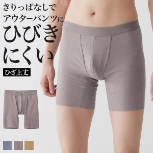 グンゼ ロングボクサー 前開き メンズ 年間 肌着 下着 パンツ 綿混 抗菌 防臭 カットオフ
