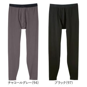 グンゼ タイツ メンズ 秋冬 前開き 厚地 綿...の詳細画像1