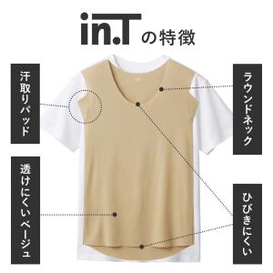 グンゼ in.T インティー 袖なし ゆったり...の詳細画像2