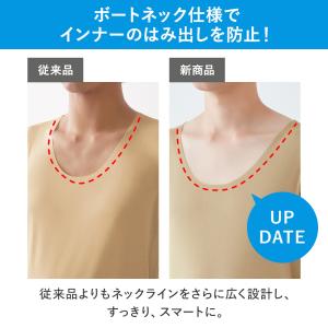 グンゼ in.T インティー 袖なし ゆったり...の詳細画像4