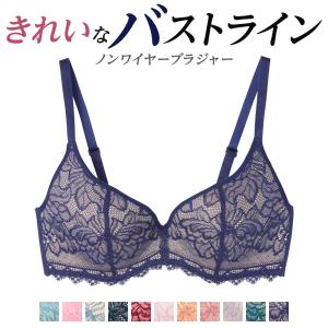 アウトレット グンゼ GUNZE トゥシェ Tuche ノンワイヤーブラ レース ワイヤレスブラ Future Bra JB6010H B70-D75｜gunze