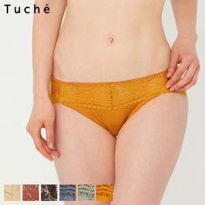 グンゼ ハーフショーツ レディース 年間 トゥシェ パンツ ショーツ パンティ 可愛い レース ペアショーツ 下着 GUNZE Tuche JS102EC M-L