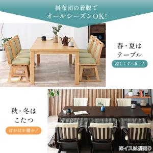 こたつ布団付 2点セット 幅195cm ハイタ...の詳細画像3