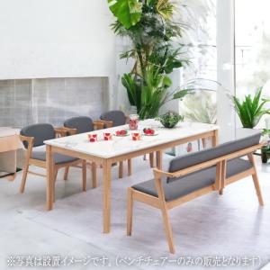 単品 ダイニングベンチ 幅145cm 幅 14...の詳細画像1