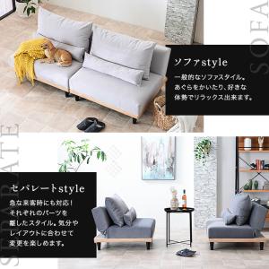 ソファベッド 3人掛け 2人掛け 3P 2P ...の詳細画像5