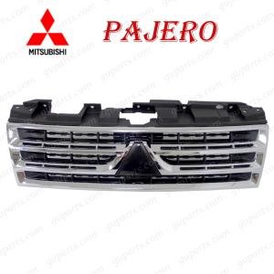 三菱 フロントグリル シルバー ブラック 三菱 ミツビシ パジェロ V83W V87W V88W V93W V97W V98W 前期