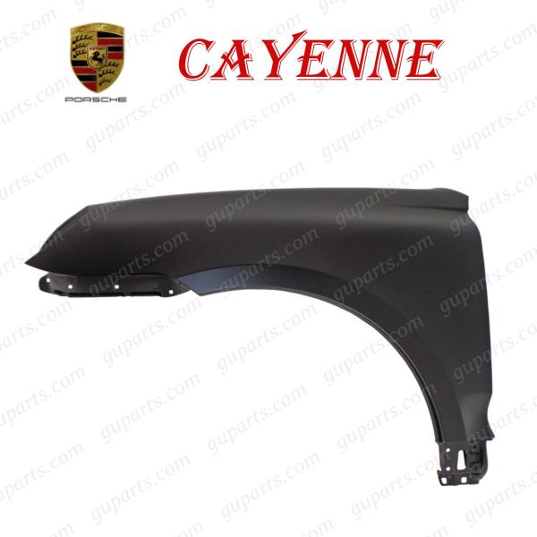 ポルシェ カイエン 9P 後期 '07〜'10 左 フェンダー 9PAM5501 9PAM4801 ...