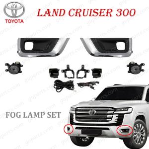 ランクル300 zxグリル ランドクルーザー 300 ZX フロント バンパー グリル フォグ セット