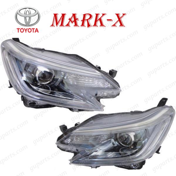 マークX 130 系 中期 後期  HID LED ヘッドライト ヘッドランプ 左 右 GRX130...