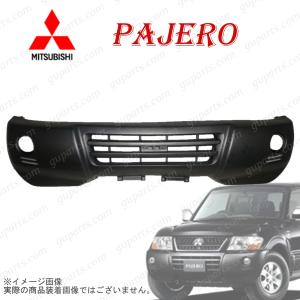 MITSUBISHI パジェロ 後期 フロント バンパー MN133633  H14/8〜 H18/10 V63W V65W V68W V73W V75W V77W V78W｜guparts03