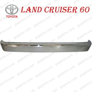 ランドクルーザー トヨタ 60 フロント バンパー クローム FJ60V FJ61V