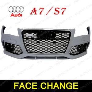Audi（アウディ） A7 S7 → RS7 前期 4G フェイス チェンジ フロント