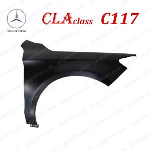 ベンツ C117 CLA180 CLA220 CLA250 CLA45 AMG 右 フェンダー アルミ 2013〜2019 A1178810201 A 1178810201 A 117 881 02 01｜guparts