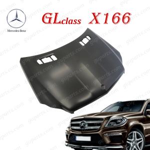 BENZ X166 GL class GL350 GL550 GL63 AMG フロント エンジン フード ボンネット 2013〜2016　アルミ A 1668800457｜guparts