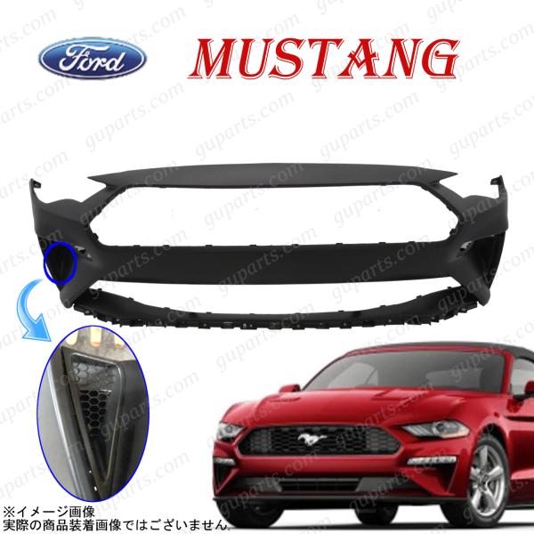 FORD MUSTANG 2018〜 フロント バンパー カバー JR3Z-17D957-CAPTM...