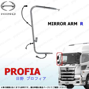日野 エアループレンジャー 4t車用 ヒーター付サイドアンダーミラー車