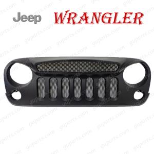 JEEP JK Wrangler ゴーストグリル アングリーグリル バットフェイス メッシュ カスタム パーツ ドレスアップ 1GR22DX8AA｜guparts