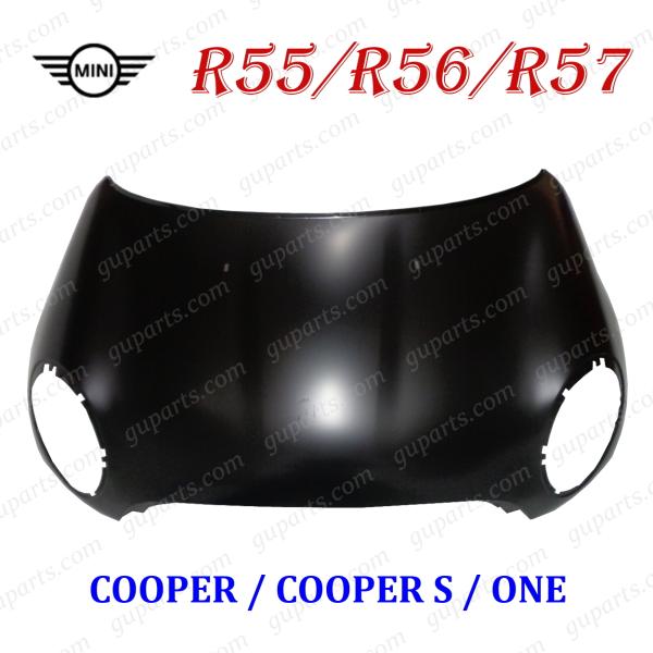 BMW ミニ クーパー / ワン R55 R56 R57 ターボ なし '07〜 前期 ボンネット ...