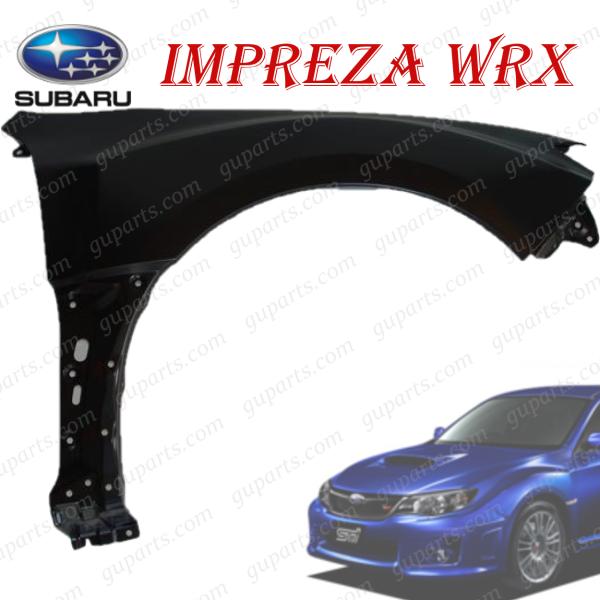 SUBARU インプレッサ WRX GR GV 系 フロント 右 フェンダー H19/8〜 GRB ...