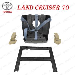 トヨタ ランドクルーザー 70系 リア ガソリン タンク ジェリ缶 ブラケット ホルダー BJ HZJ LJ PZJ GRJ｜GUパーツ