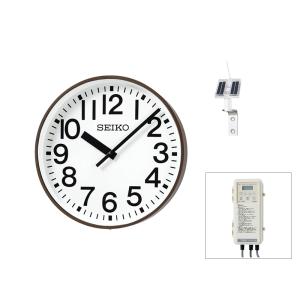 セイコー 70cm FM電波修正機能付き 掛け時計 SFC-703R 交流式 屋外