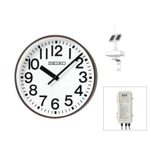 セイコー 70cm FM電波修正機能付き 掛け時計 SFC-703R 交流式 屋外