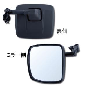 ジェットイノウエ トラック用 サイドアンダーミラー 曲面ブラック