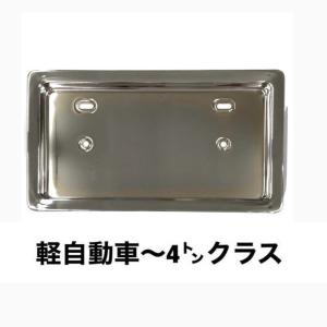 ジェットイノウエ とんがりナンバープレート枠 501119 ステンレス