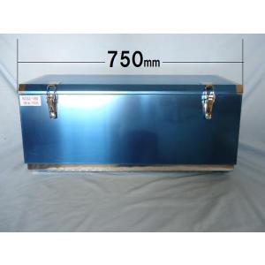 工具箱ステー ステンレス製 ステンレス工具箱 750×290×320mm HKK-750B NSSC180 - トラックボディ