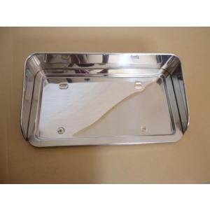 2t車 4t車 中型用 とんがり ナンバー枠 ステンレス ナンバープレート