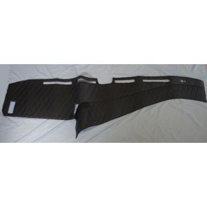 ファイブスターギガ用 モケット ダッシュマット 綿入りキルト/リング