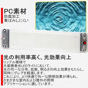 爆光 車内 車用 LED蛍光灯 LEDルームラ...の詳細画像1