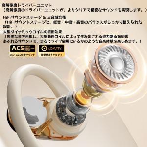 Bluetooth5.4 耳掛け式 骨伝導 ワ...の詳細画像1