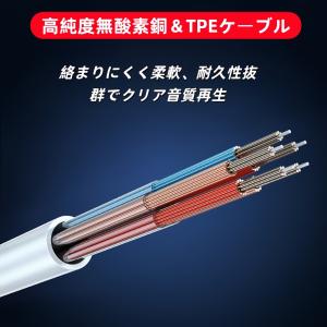Type-Cイヤホン 高音質 DAC内蔵 立体...の詳細画像4