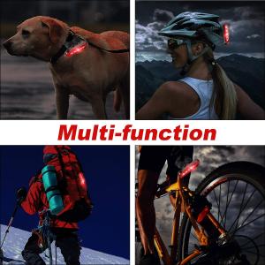 転車用 LED テールライト 赤 白 セーフテ...の詳細画像4