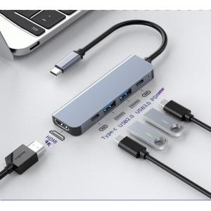 USB Type C ハブ PD充電(100w) 4K HDMI USB3.0 アダプタ USB変換　Type-C IPHONE アンドロイド　android　アイホン対応｜gurobaruaki