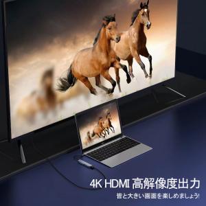 USB Type C ハブ PD充電(100w...の詳細画像4