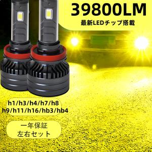 LED フォグランプ H3 H8 H11 H16 HB4 グリーンイエロー ライム